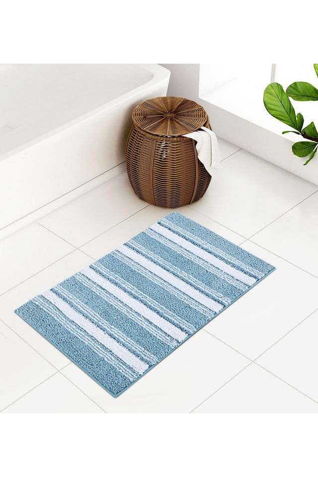 Quick-Dry-&-Anti-skid-Bathmat -Aqua-(M)