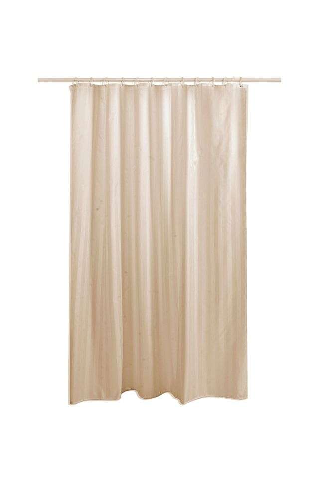 Water-Repellent-Polyester-Shower-Curtain-Ivory