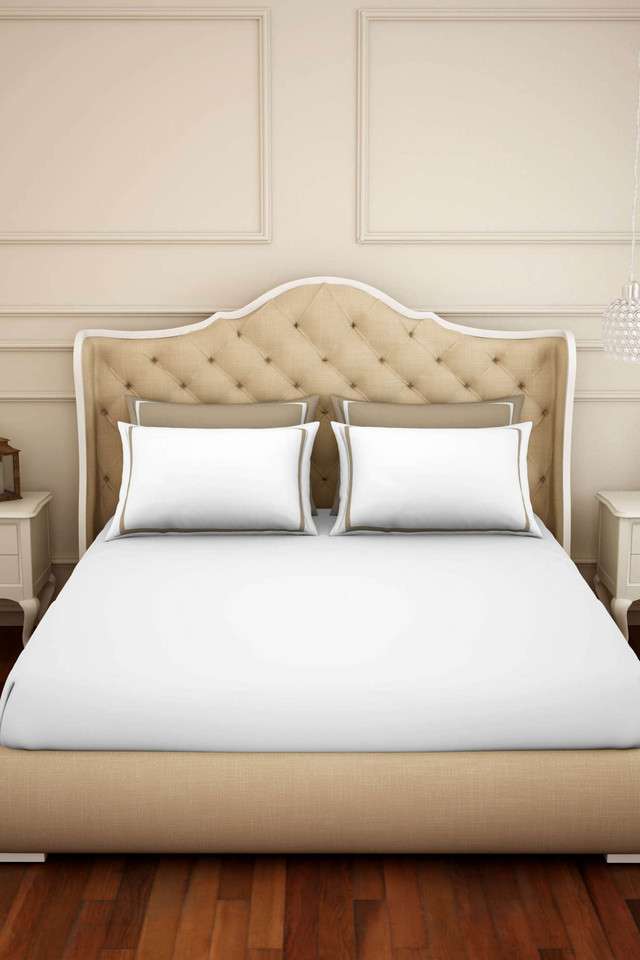 Regulates-Temperature-Hygro-Cotton-350-TC-Double-Bedsheet-with-4-Pillow-Covers