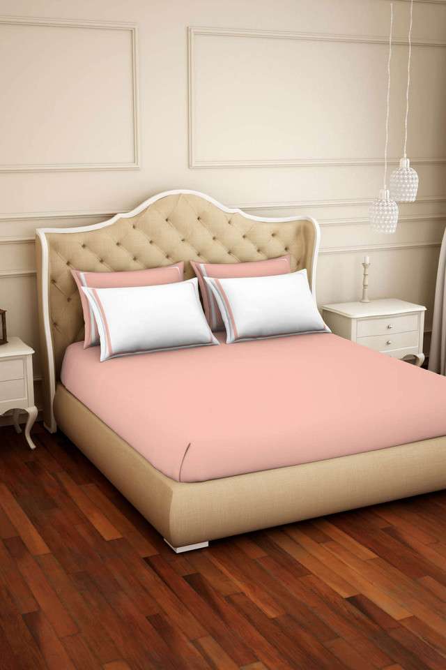 Regulates-Temperature-Hygro-Cotton-350-TC-Double-Bedsheet-with-4-Pillow-Covers