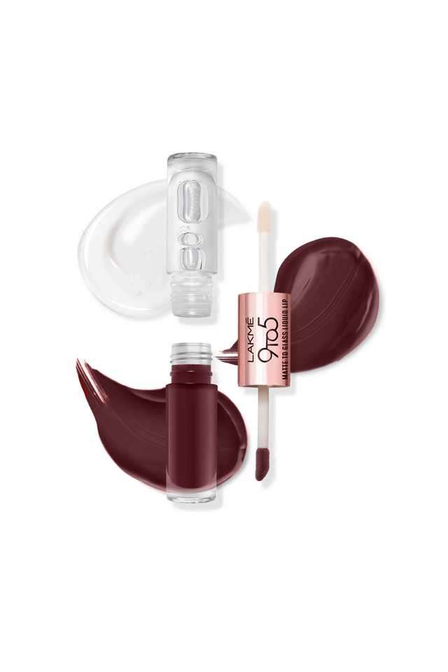 9-to-5-Matte-to-Glass-Liquid-Lipstick---Nut-Roast -7.6-ml