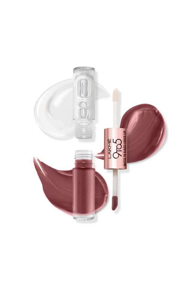 9-to-5-Matte-to-Glass-Liquid-Lipstick---Sweet-Praline -7.6-ml