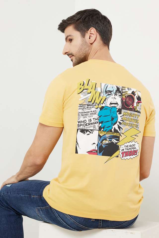 Printed-Cotton-Crew-Neck-Men-s-T-Shirt