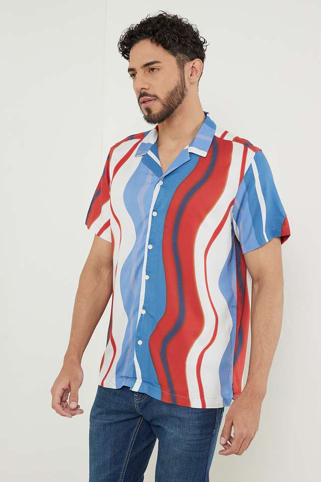 Printed-Viscose-Slim-Fit-Men-s-Casual-Shirt