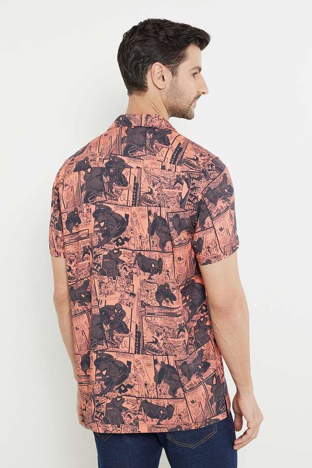 Printed-Viscose-Slim-Fit-Men-s-Casual-Shirt