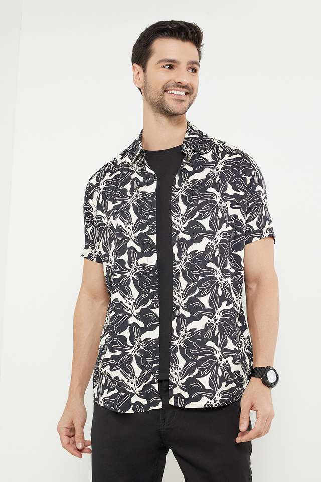 Printed-Viscose-Slim-Fit-Men-s-Casual-Shirt