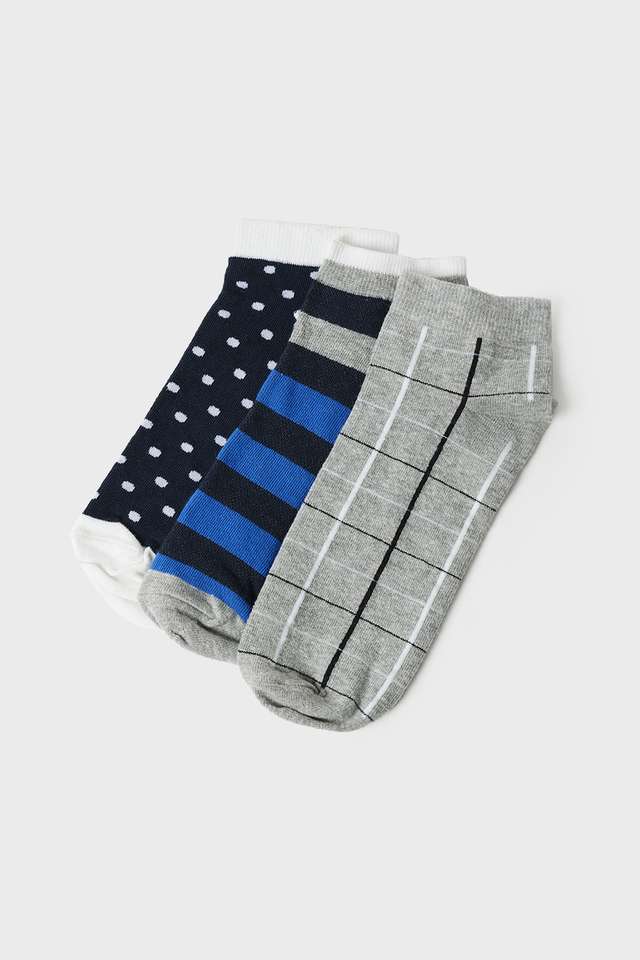 Cotton-Men-s-Ankle-Socks-Assorted-Pack-of-3