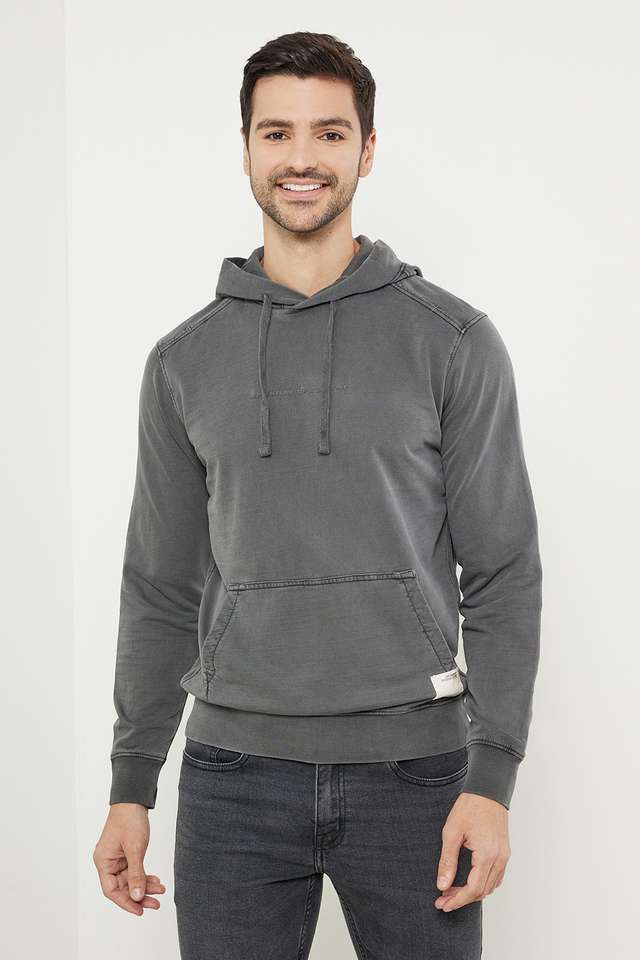 Solid-Terry-Hood-Men-s-Sweatshirt
