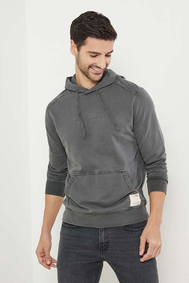 Solid-Terry-Hood-Men-s-Sweatshirt