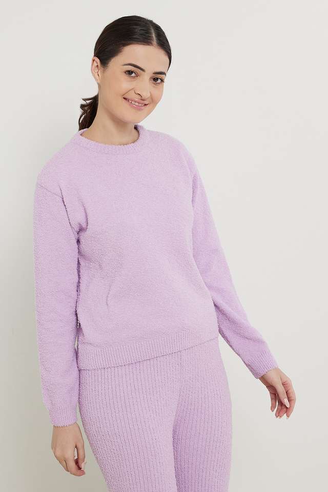 Solid-Cotton-Round-Neck-Women-s-T-Shirt