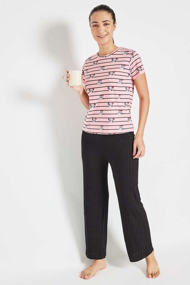 Stripes-Cotton-Round-Neck-Women-s-T-Shirt