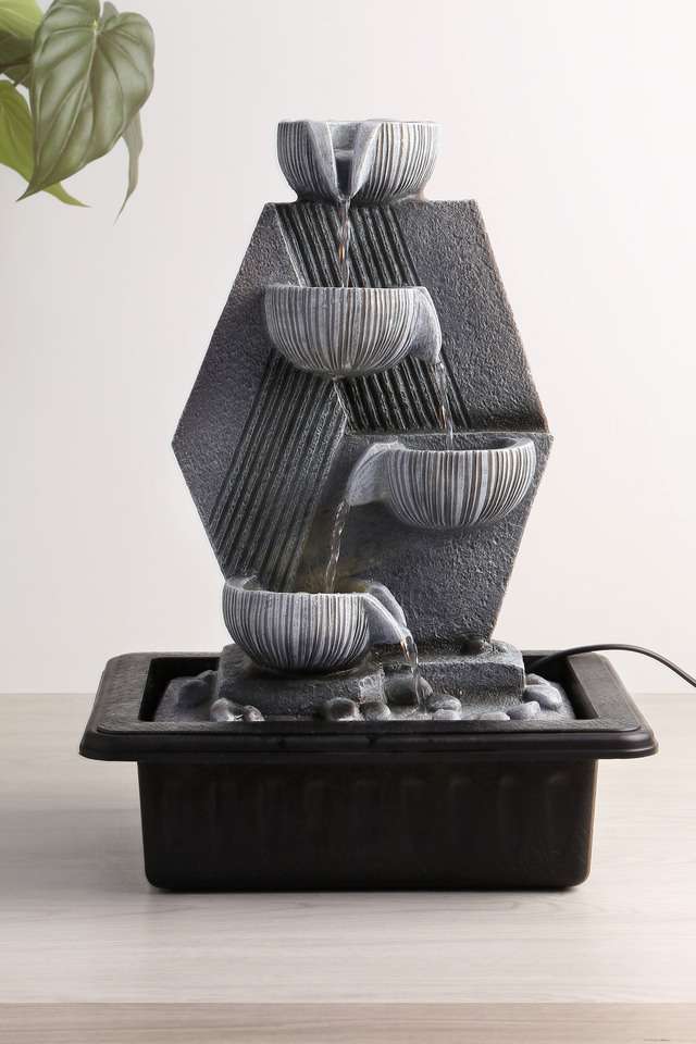 Abstract-Hexagon-Fountain