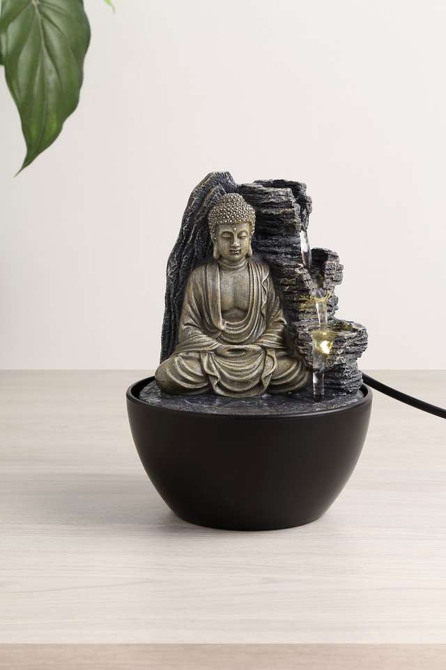 Brown-Stone-Buddha-Fountain