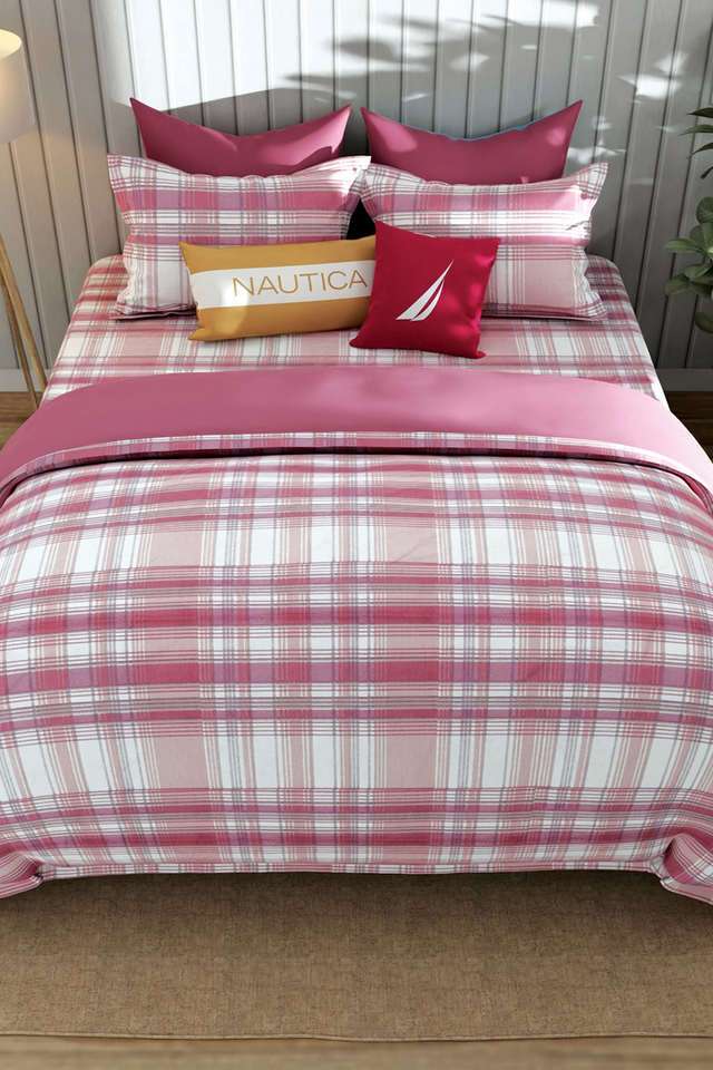 Super-Fine-100--Egyptian-Satin-Cotton-King-Fitted-Bedsheet-with-2-Pillow-Covers