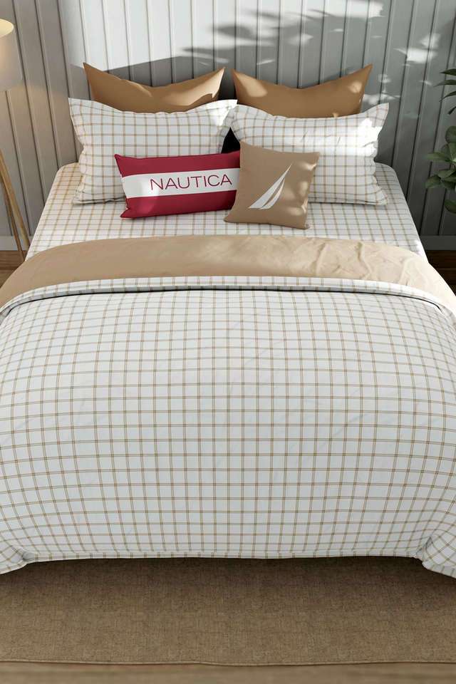 Super-Fine-100--Egyptian-Satin-Cotton-King-Fitted-Bedsheet-with-2-Pillow-Covers