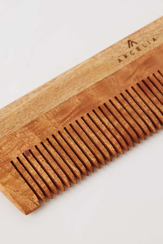 Organic-Pure-Neem-Classic-Wood-Comb---Brown