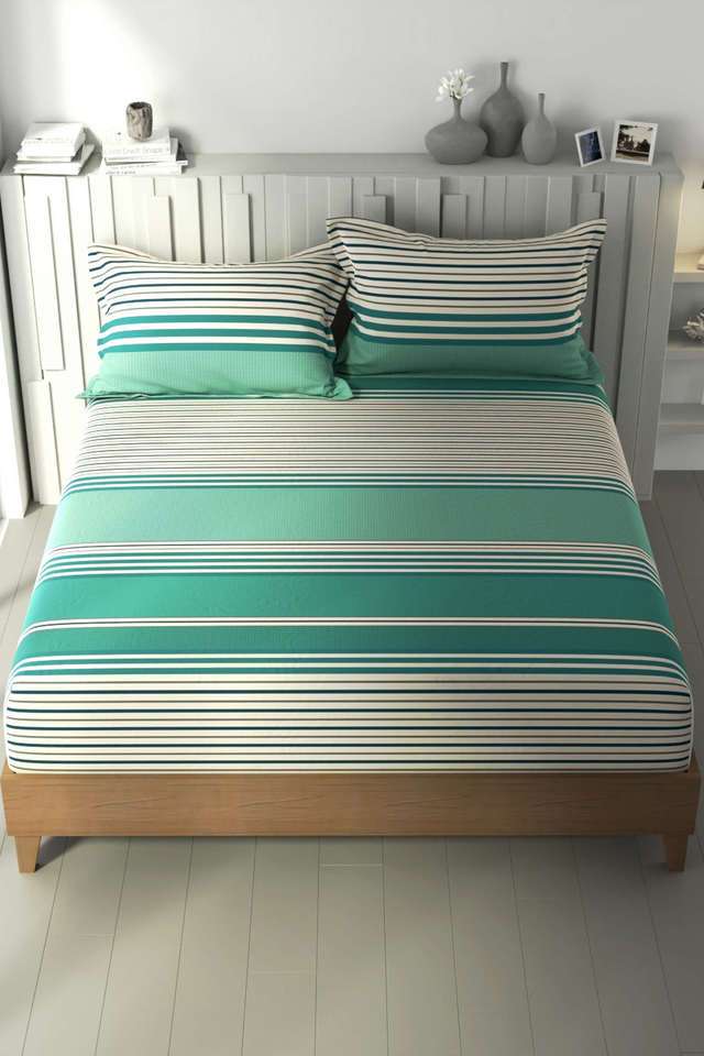 100--Premium-Cotton-King-Bedsheet-with-2-Pillow-Covers