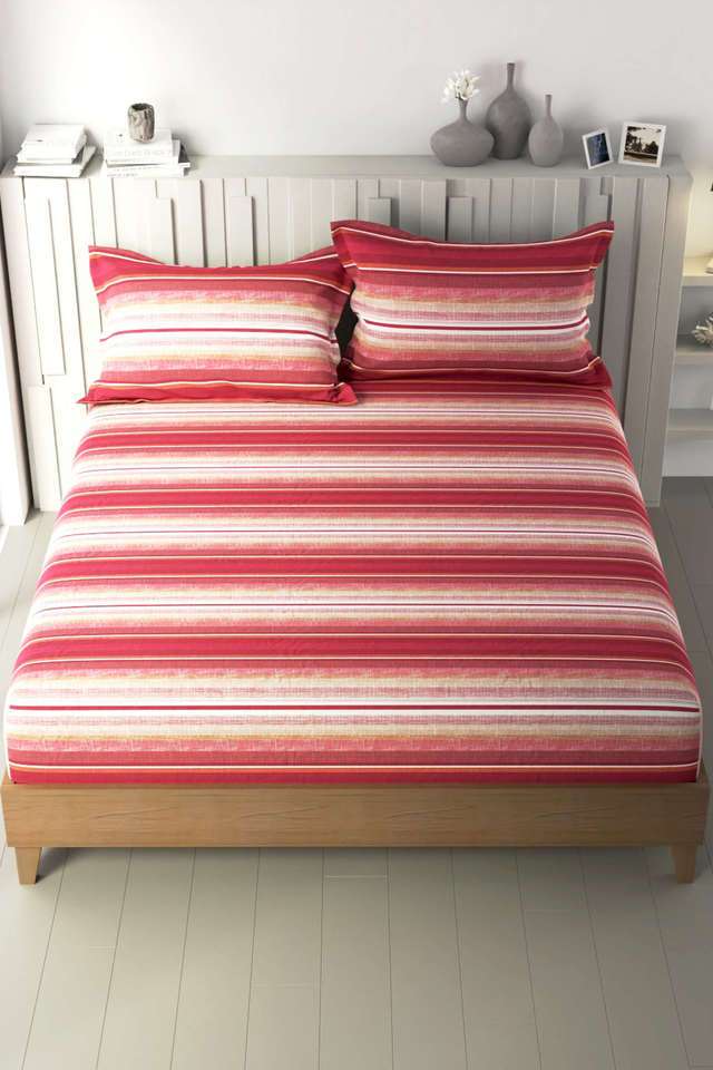 100--Premium-Cotton-King-Bedsheet-with-2-Pillow-Covers