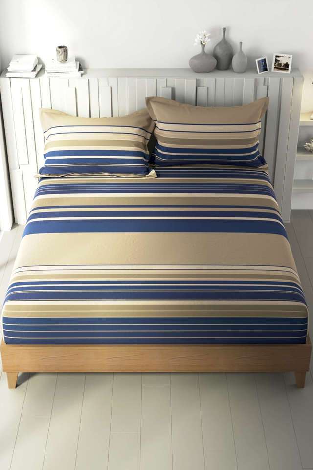 100--Premium-Cotton-King-Bedsheet-with-2-Pillow-Covers