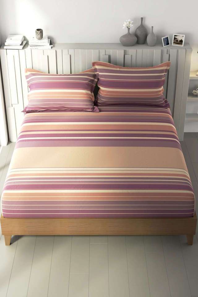 100--Premium-Cotton-King-Bedsheet-with-2-Pillow-Covers