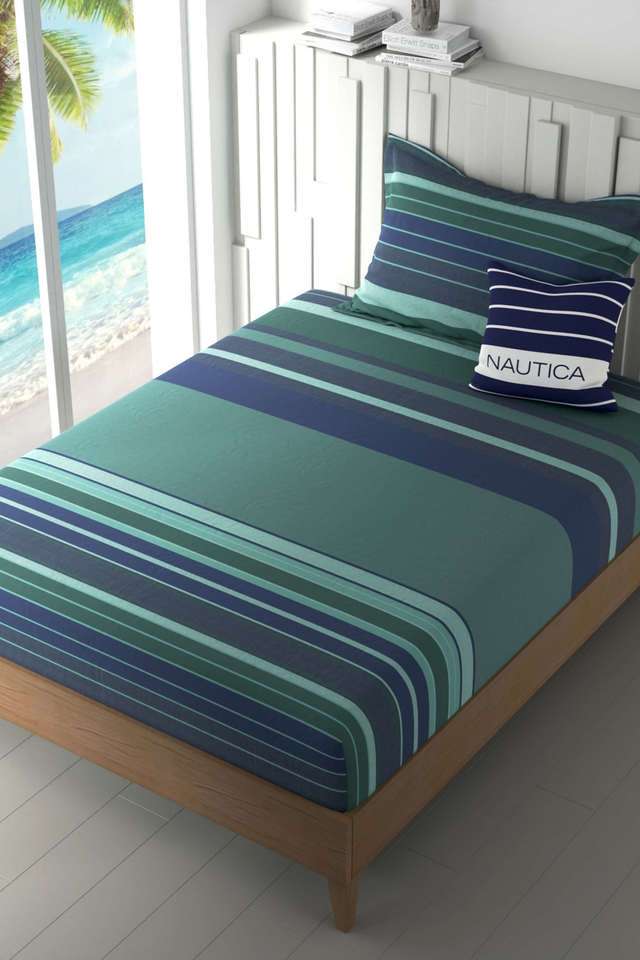 100--Premium-Cotton-Single-Bedsheet-with-1-Pillow-Cover