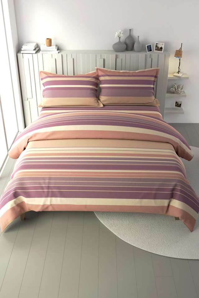 100--Premium-Cotton-Fabric-Double-Comforter-With-1-King-Bedsheet-And-2-Pillow-Covers
