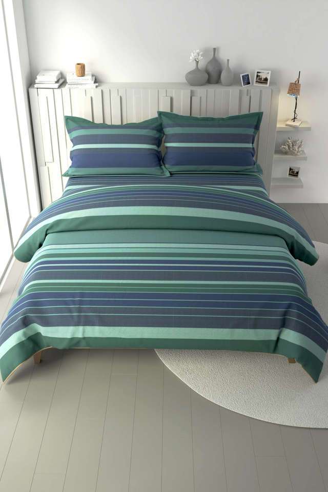 100--Premium-Cotton-Fabric-Double-Comforter-With-1-King-Bedsheet-And-2-Pillow-Covers
