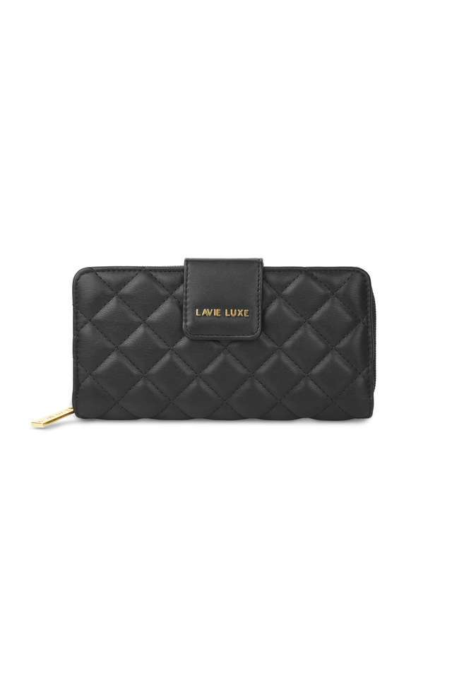 Zipper-Diamond-PU-Women-s-Casual-Wear-Wallet