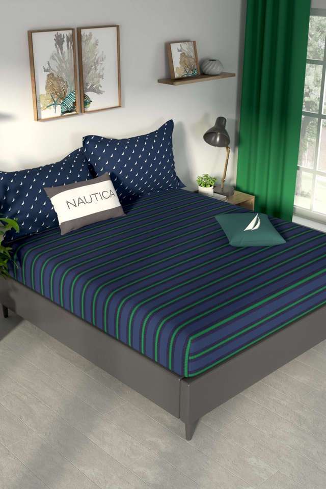 Pacific-Coast-100--Premium-Cotton-King-Bedsheet-With-2-Pillow-Covers