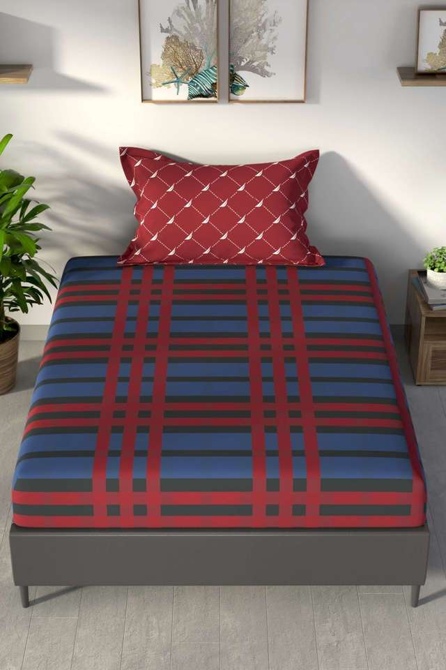 Pacific-Coast-100--Premium-Cotton-Single-Bedsheet-With-1-Pillow-Cover