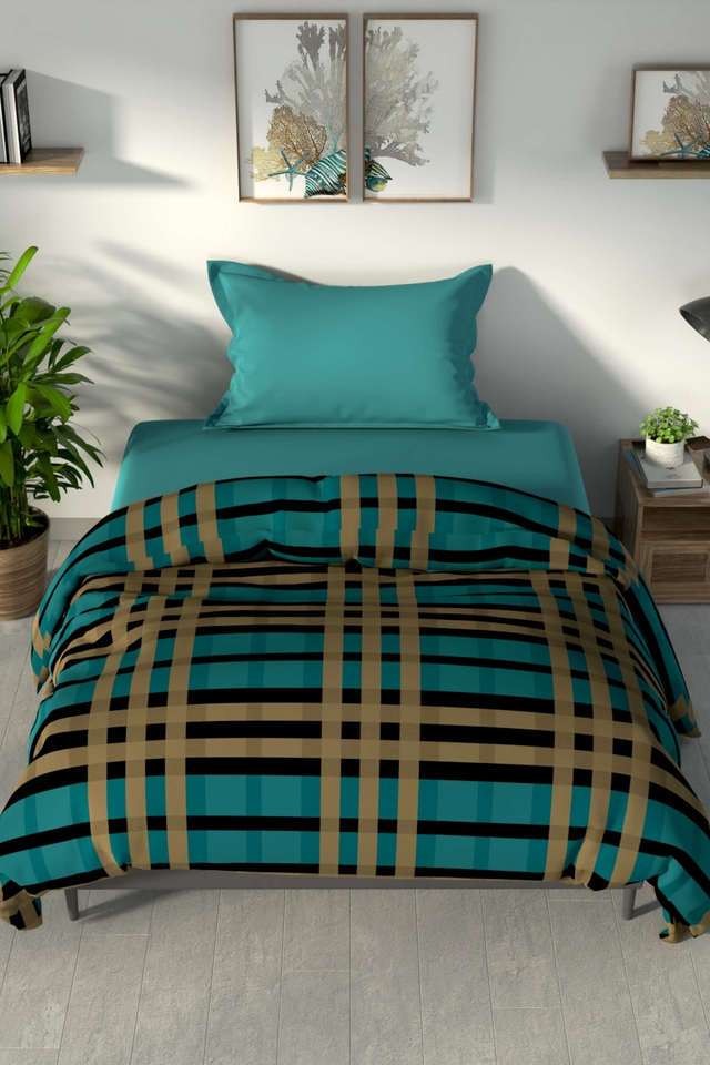 Pacific-Coast-100--Premium-Cotton-Fabric-Single-Size-Comforter-For-All-Weather
