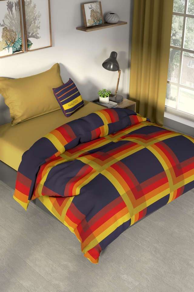 Pacific-Coast-100--Premium-Cotton-Fabric-Single-Size-Comforter-For-All-Weather