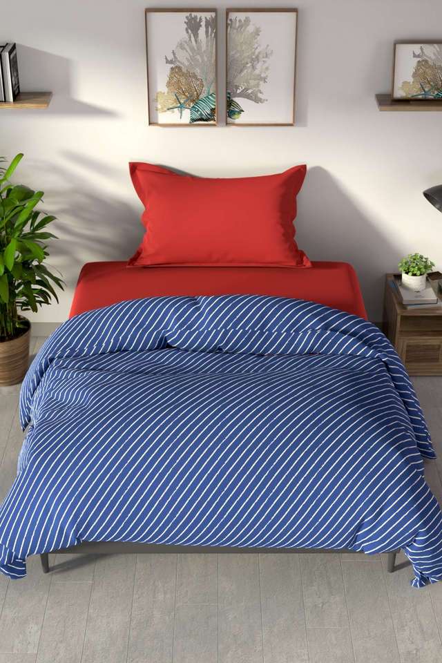 Pacific-Coast-100--Premium-Cotton-Fabric-Single-Size-Comforter-For-All-Weather