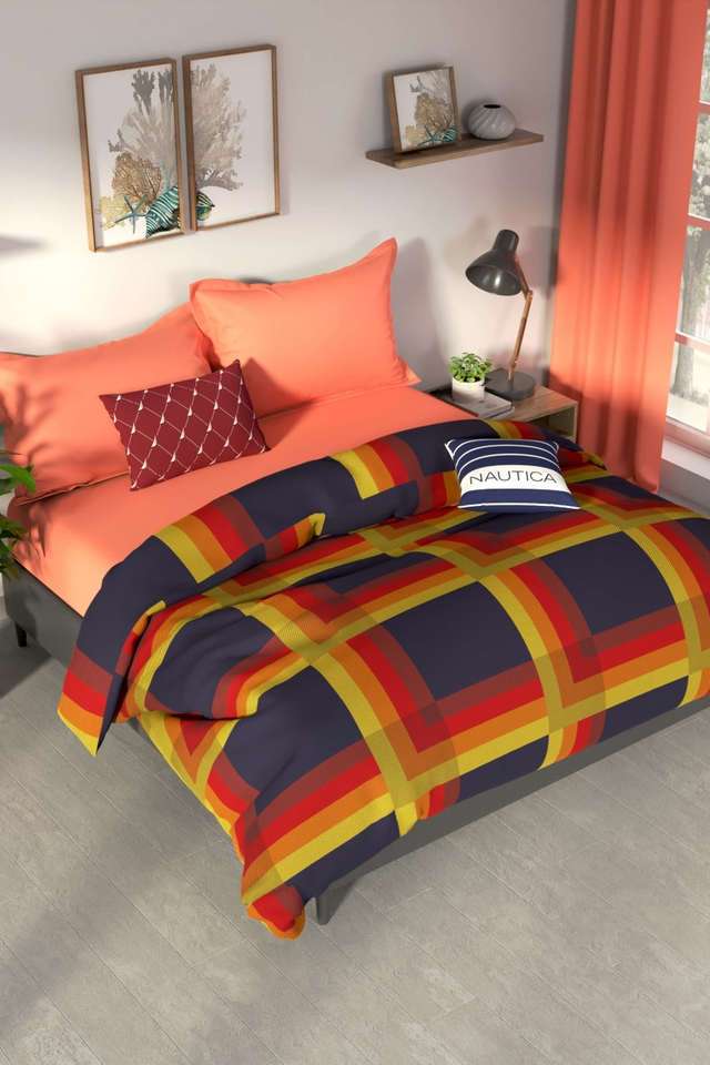 Pacific-Coast-100--Premium-Cotton-Fabric-Double-Size-Comforter-For-All-Weather