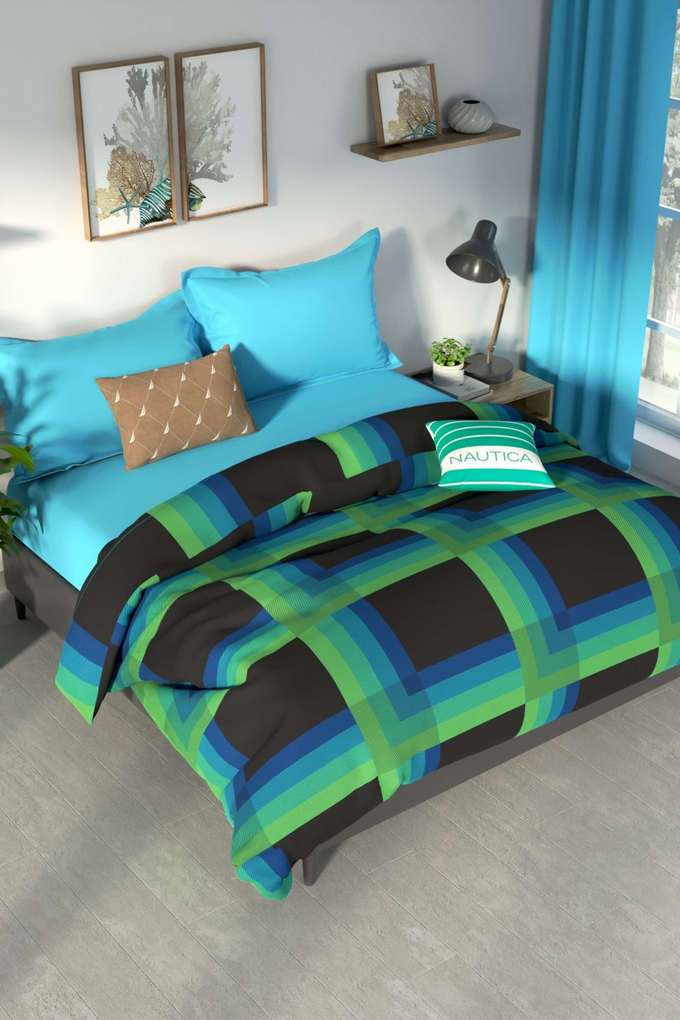 Pacific-Coast-100--Premium-Cotton-Fabric-Double-Size-Comforter-For-All-Weather