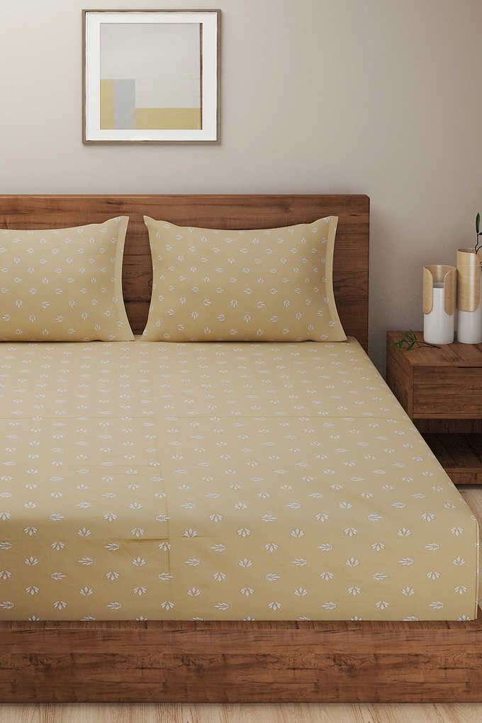 Precious-Pearl-300-TC-Cotton-Floral-Super-King-Double-Bedsheet-Pack-of-3