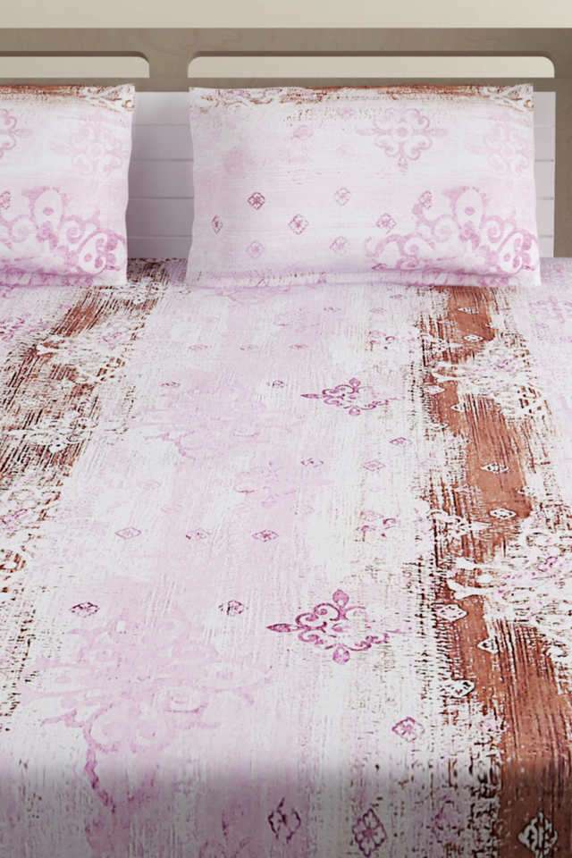 Precious-Pearl-300-TC-Cotton-Floral-Super-King-Double-Bedsheet-Pack-of-3
