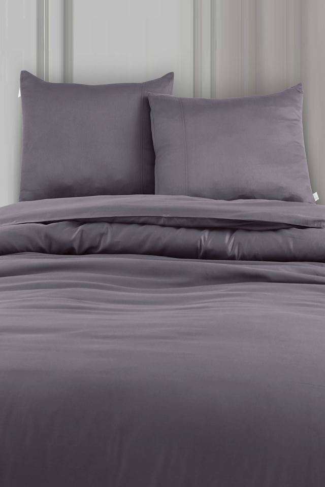 Madison-Avenue-Cotton-with-Light-Silky-and-Sateen-Sheets-400-Thread-Count-Super-King-Size-Bedsheet-with-2-Pillow-Cover---Fudge