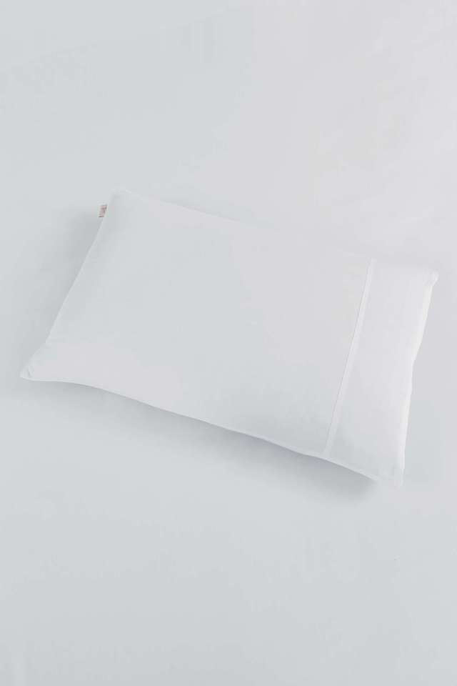 Madison-Avenue-100--Cotton-400-Thread-Count-Super-King-Size-Bedsheet-With-2-Pillow-Cover---White