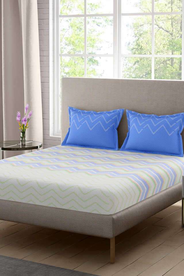 Printed-Super-King-Size-Bedsheet