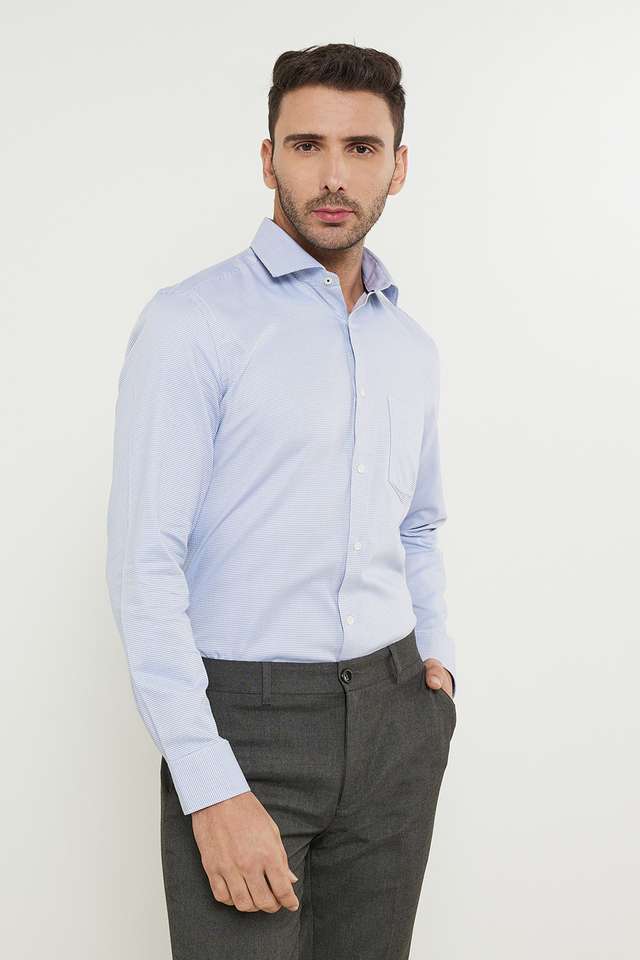 Solid-Cotton-Slim-Fit-Men-s-Work-Wear-Shirt
