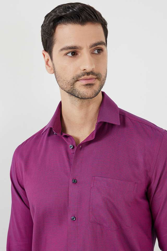 Dobby-Cotton-Slim-Fit-Men-s-Work-Wear-Shirt