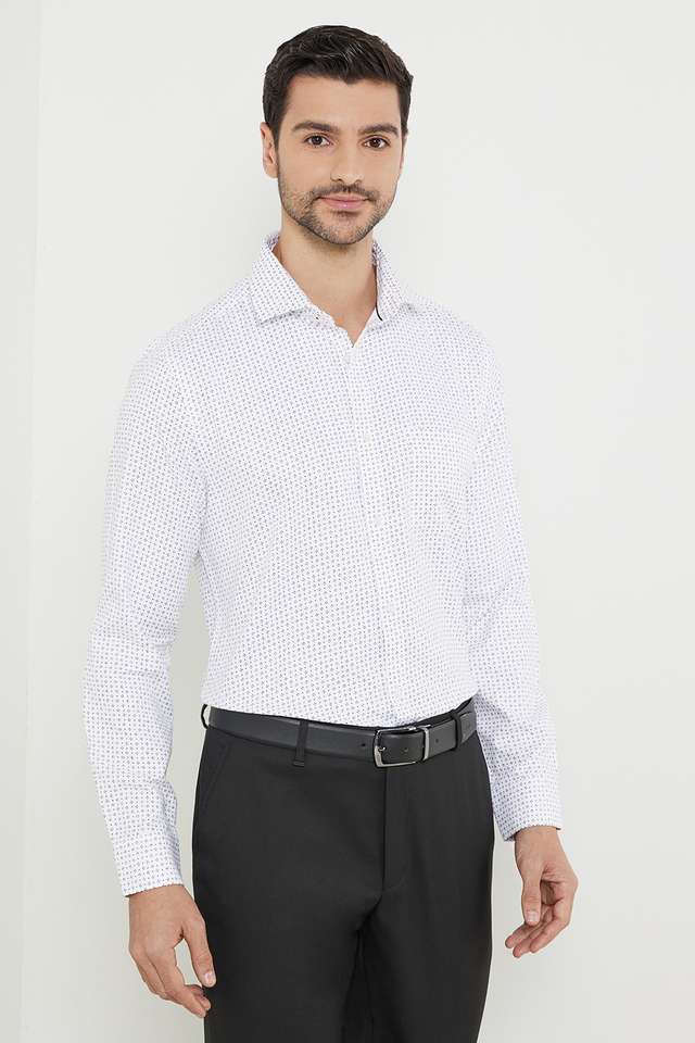Printed-Cotton-Slim-Fit-Men-s-Work-Wear-Shirt