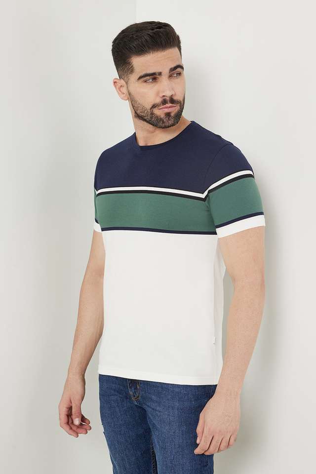 Solid-Cotton-Crew-Neck-Men-s-T-Shirt