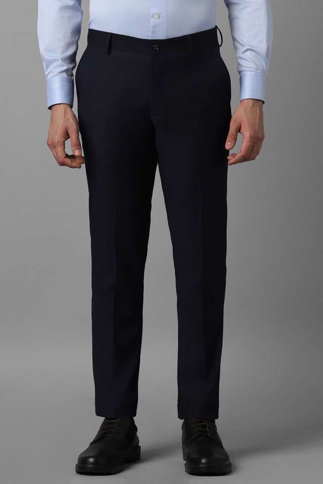 Textured-Polyester-Slim-Fit-Men-s-Formal-Trousers