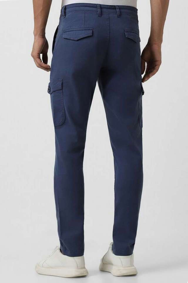 Solid-Cotton-Regular-Fit-Men-s-Casual-Trousers