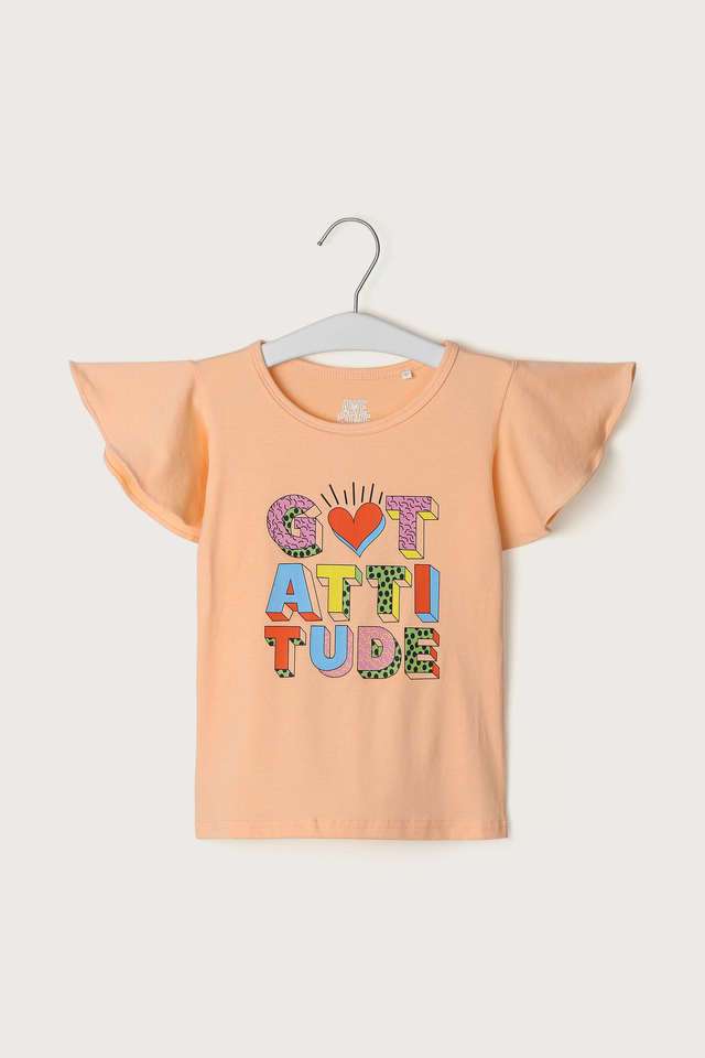 Solid-Polyester-Regular-Fit-Girls-Top