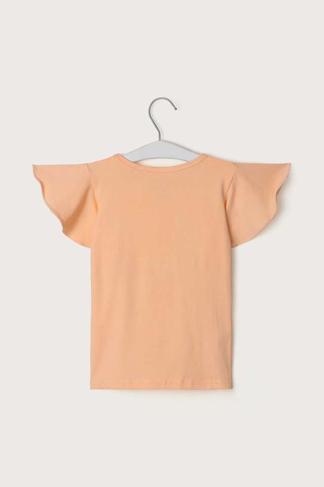 Solid-Polyester-Regular-Fit-Girls-Top
