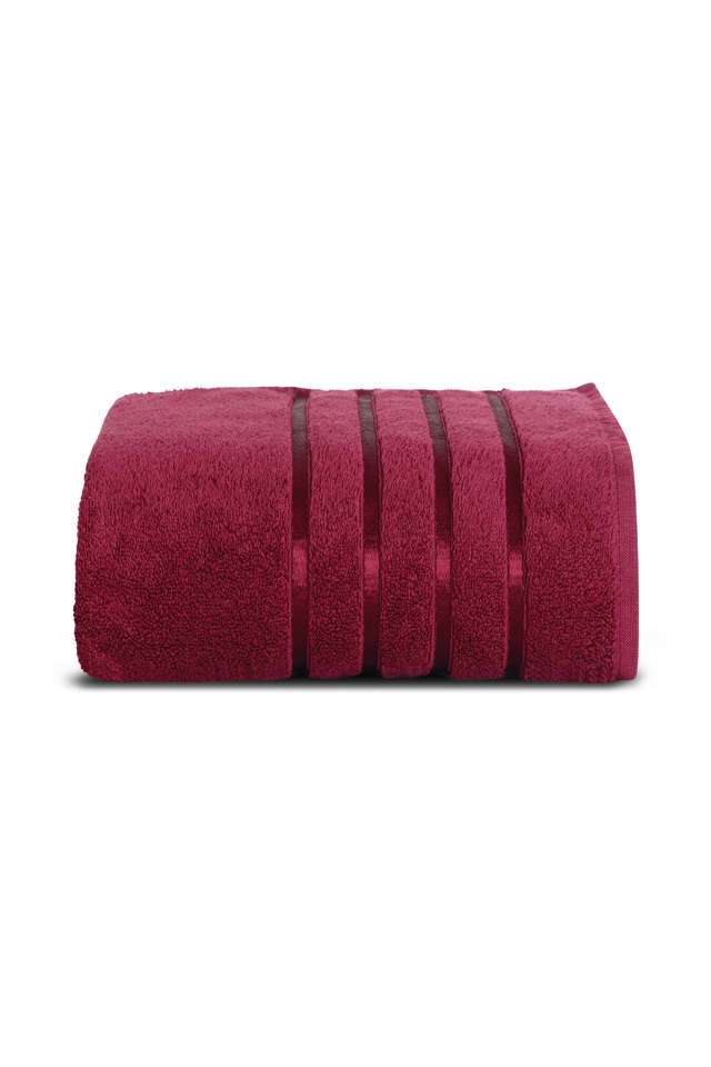 Roman-100--Cotton-Large-Bath-Towel-with-Super-Absorption-Quick-Dry-600gsm-75x150-cm-Marsala-New-(Pack-of-1)