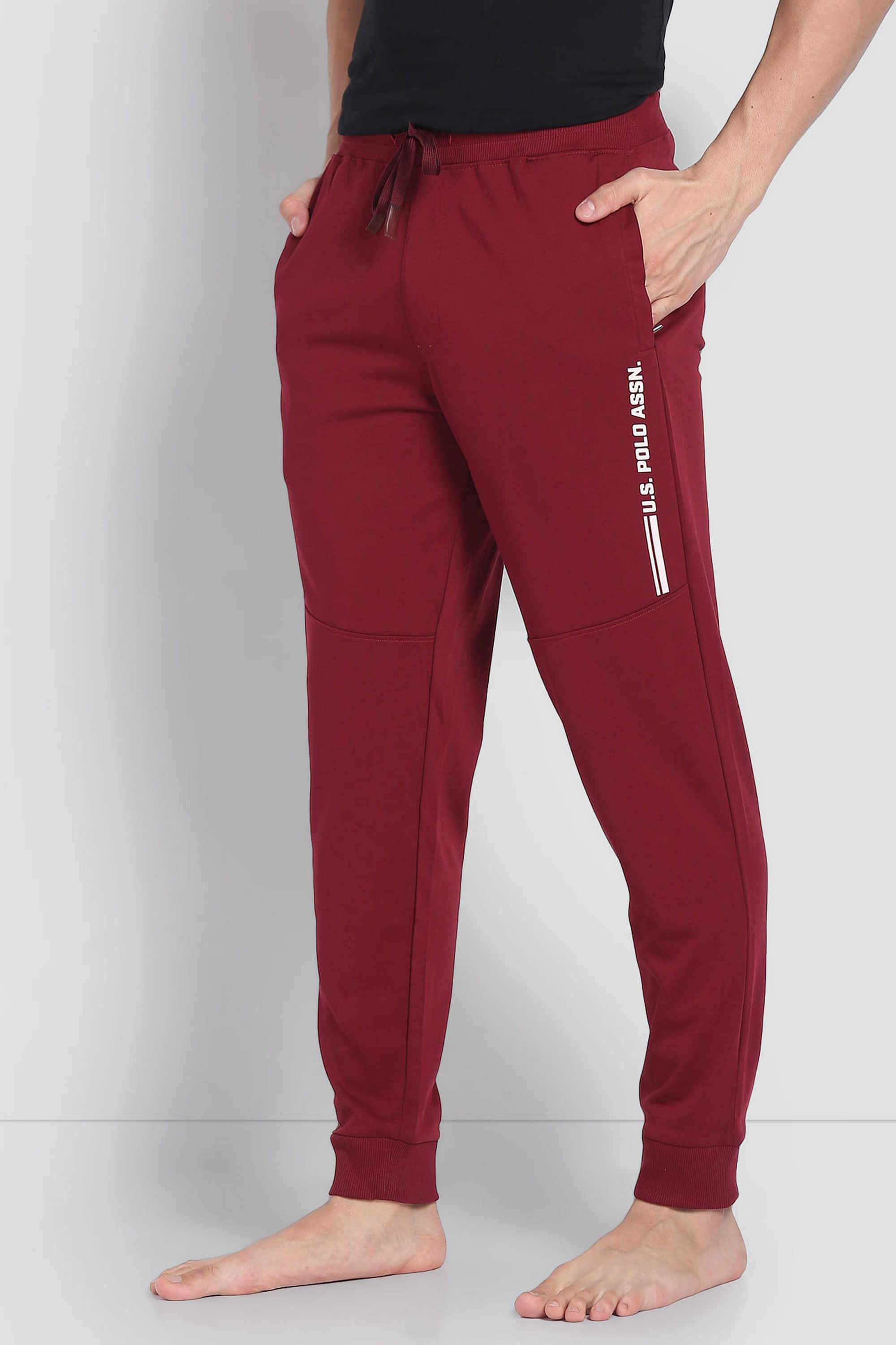 Solid-Blended-Fabric-Regular-fit-Men-s-Joggers